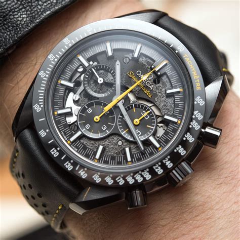 omega speedmaster dark side of the moon replica|omega moonwatch dark side.